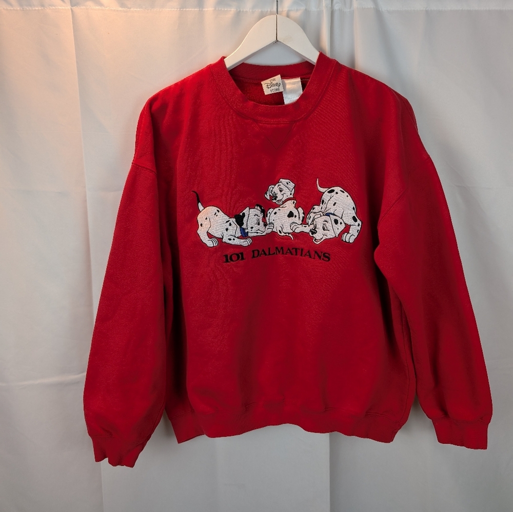 101 Dalmatians Embroidered Crewneck Sweatshirt - Disney Store